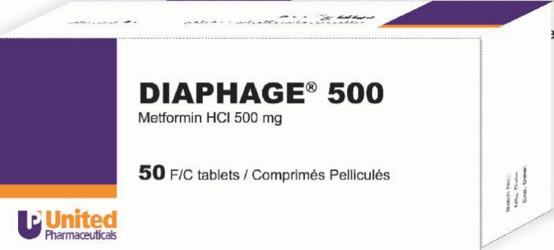 Diaphage 500mg