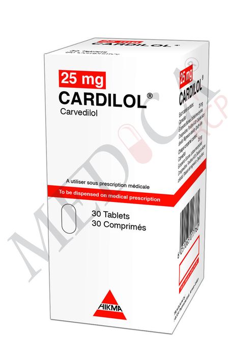 Cardilol 25mg*