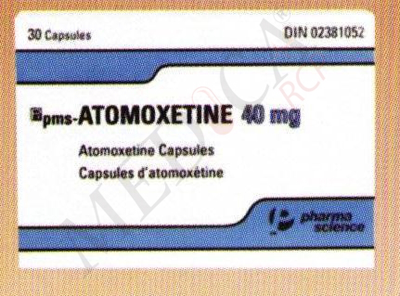 PMS-Atomoxetine 40mg