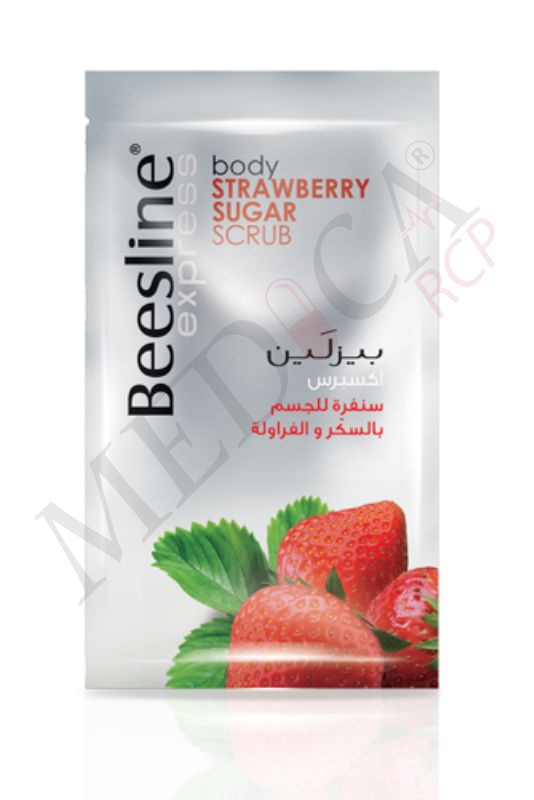 Beesline Gommage Corps Sucre Fraise