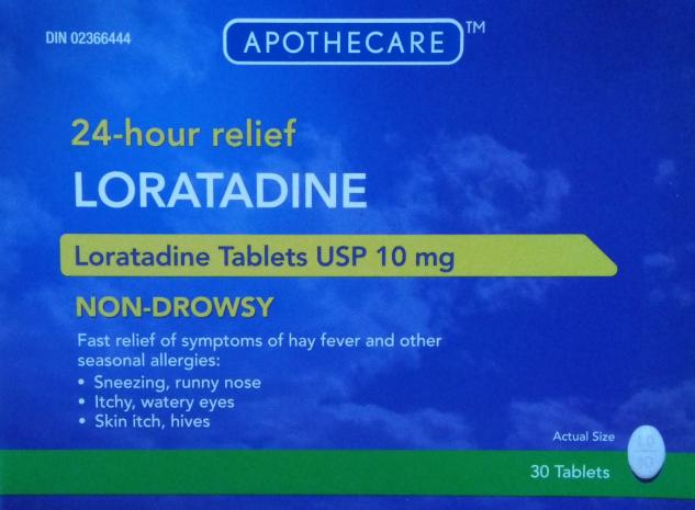 Medica RCP |Apothecare Loratadine | Indications | Side Effects ...