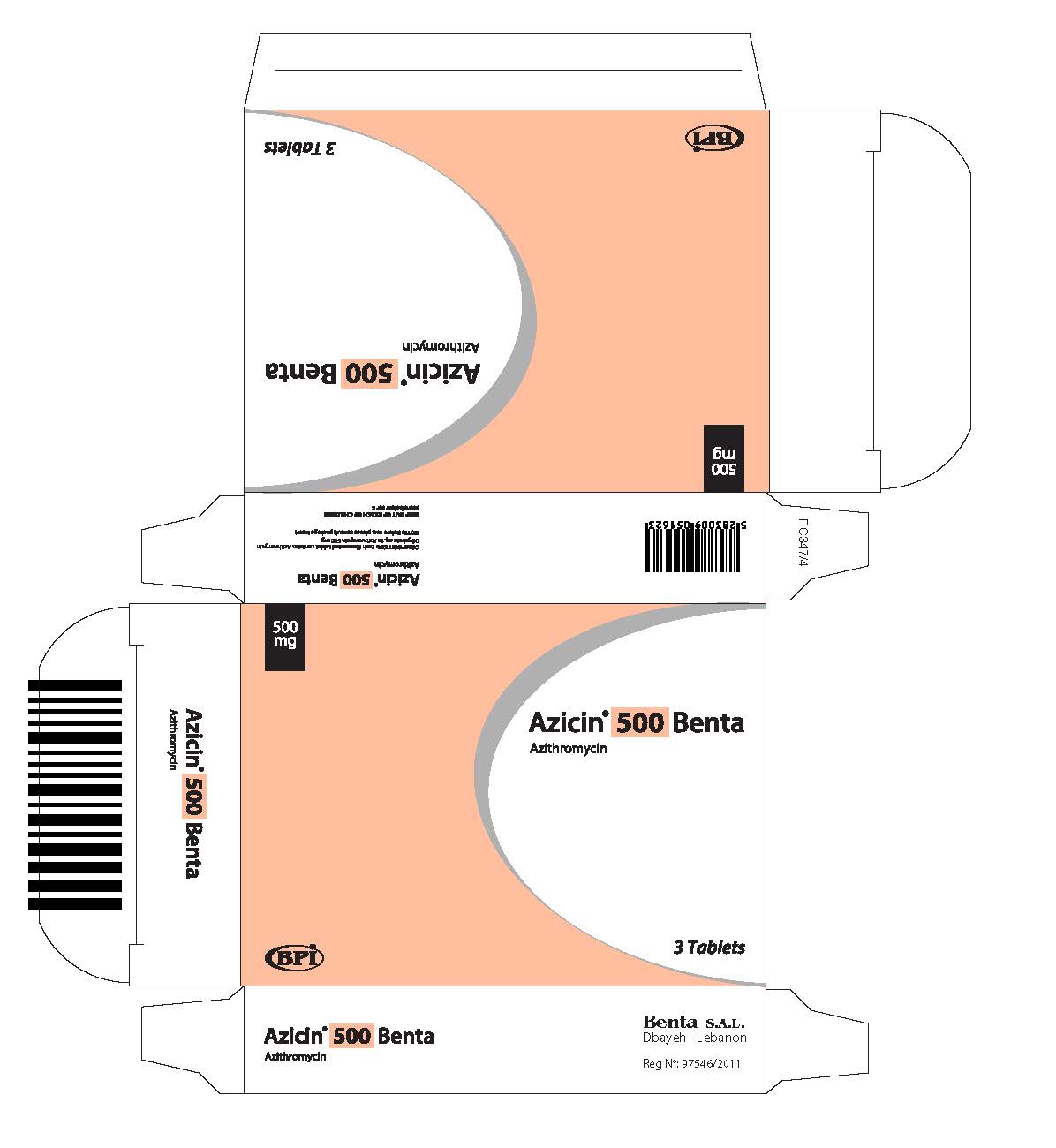 Zetron Azithromycin 500 Mg