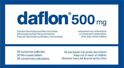 Daflon 500mg. 60 comprimidos