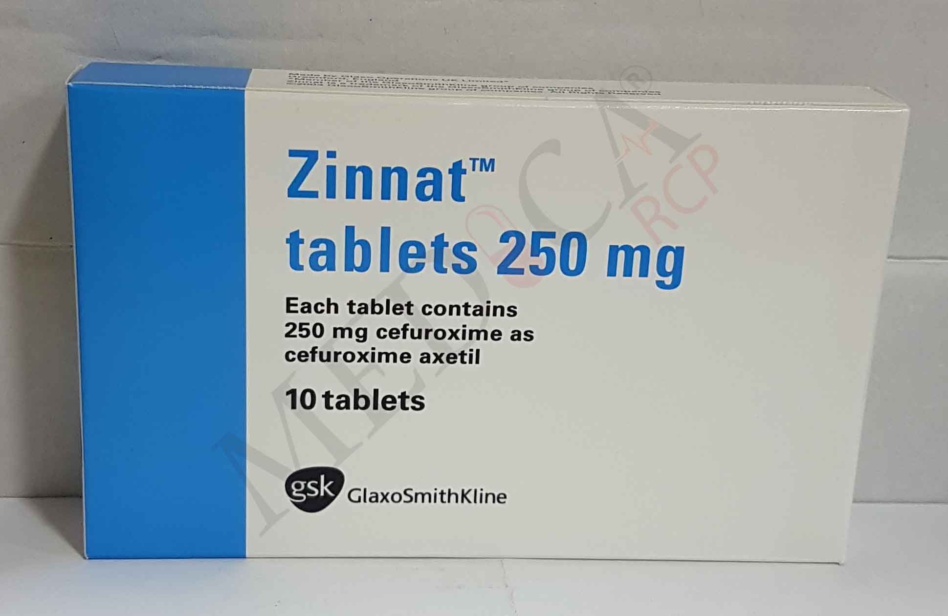 Zinnat Tablets 250mg