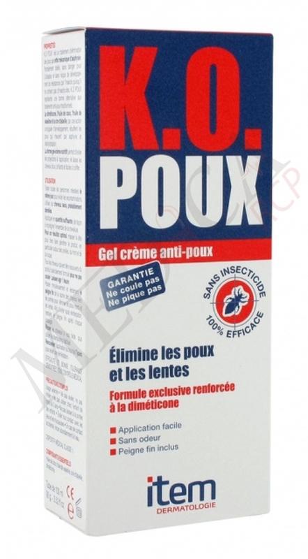 ITEM K.O. Poux Gel crème Anti-Poux