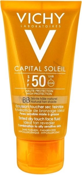 Ideal Soleil BB Tinted Mattifying Face Fluid Dry Touch SPF٥٠