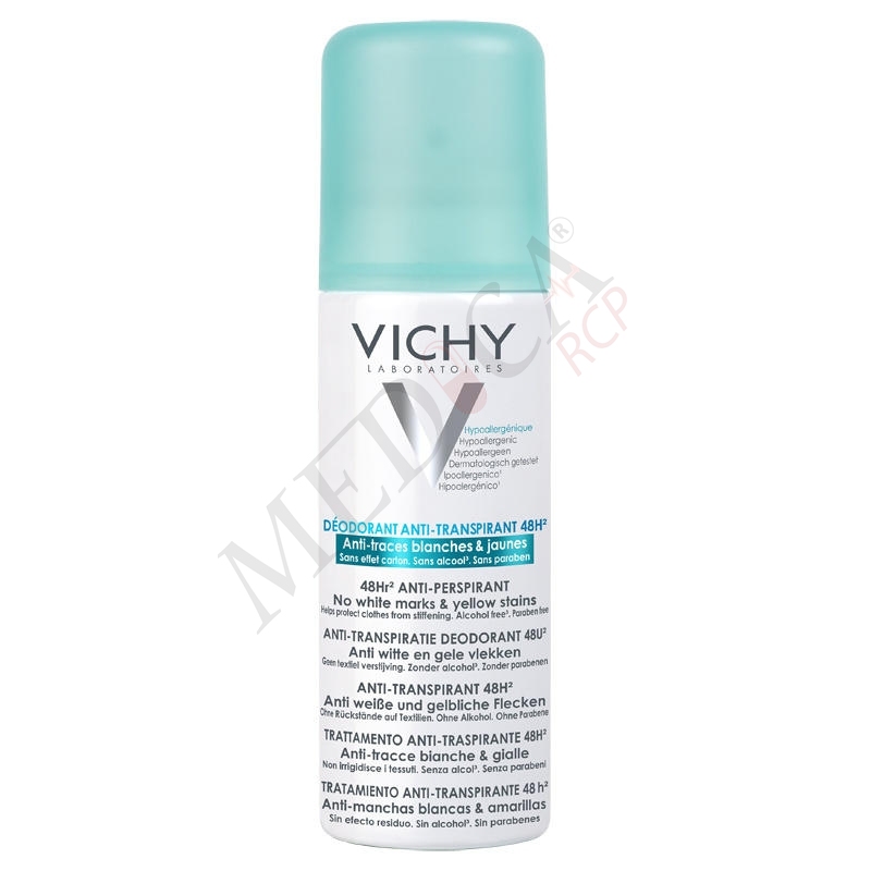 Vichy Deodorant No white marks and yellow stains