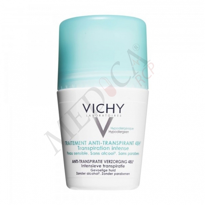 Vichy Deodorant Roll-on ٤٨-Hour Anti-Perspiration