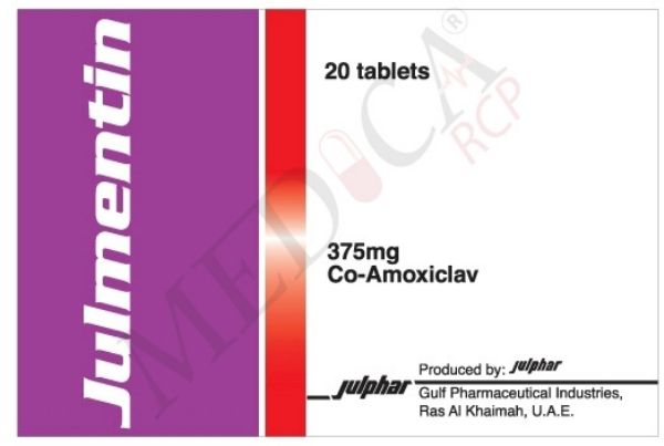 Julmentin Tablets 375mg