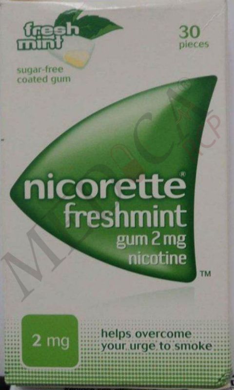 Nicorette Gomme 2mg Menthe