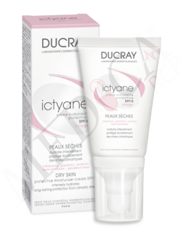 Ducray Ictyane Emollient Cream
