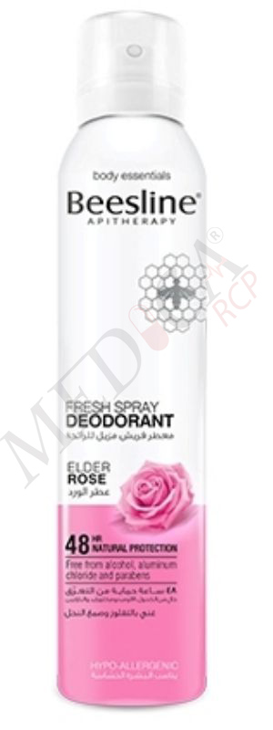 Beesline Deodorant Elder Rose Fresh Spray