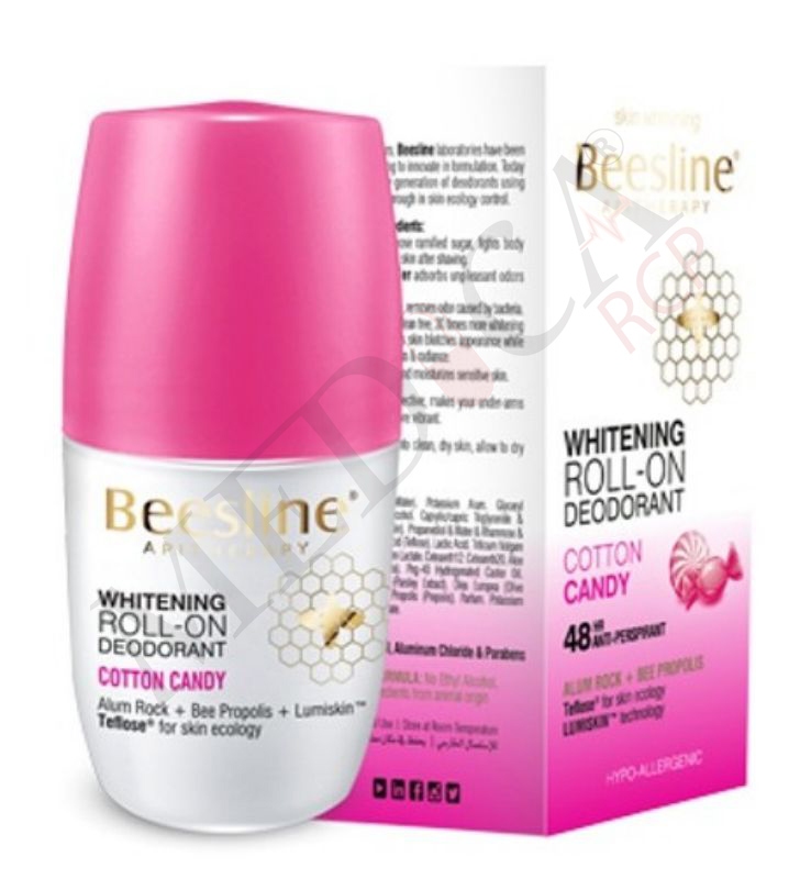 Beesline Whitening Roll-on Deodorant Cotton Candy