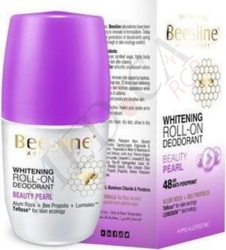 Beesline Whitening Roll-on Deodorant Beauty Pearl