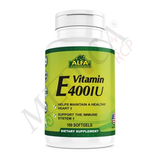 Alfa Vitamins Vitamin E 400IU