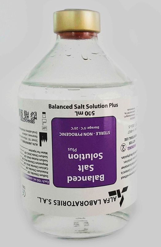 Balanced Salt Solution Plus ٥٠٠مل ألفا