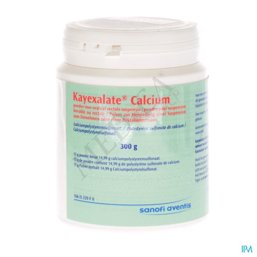 Kayexalate Calcium