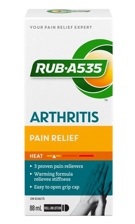 Rub A535 Arthritis Pain Relief Heat
