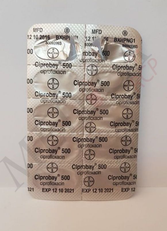 Ciprofloxacin 500mg ciprobay