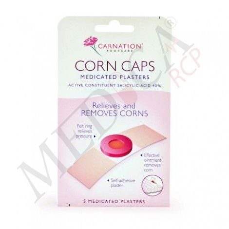 Carnation Corn Caps Medicated Plaster