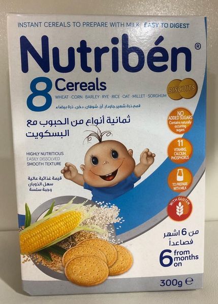 Nutriben 8 Cereals Biscuits