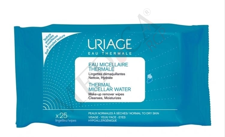 Uriage Lingettes Eau micellaire Thermale