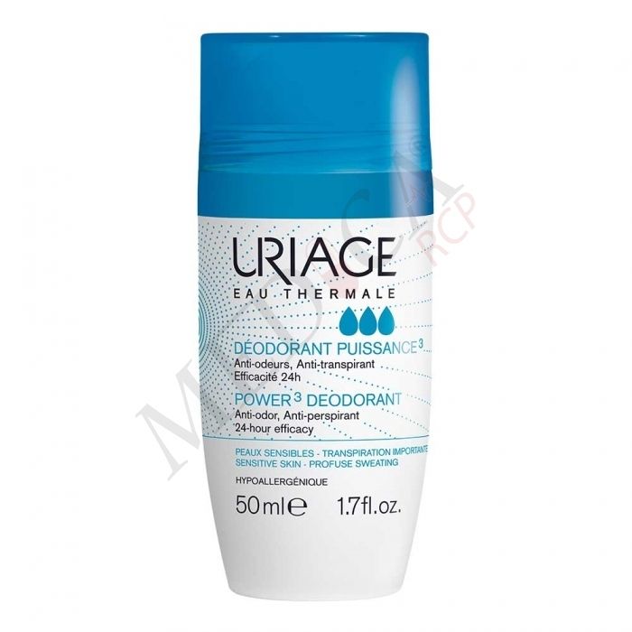 Uriage Deodorant Roll-on Puissance ٣