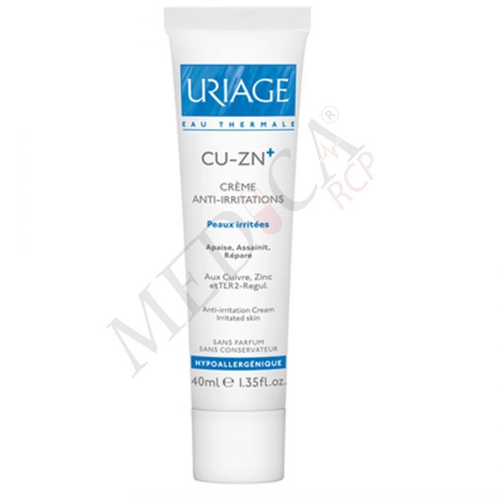 Uriage Cu-Zn+ Anti-irritation كريم