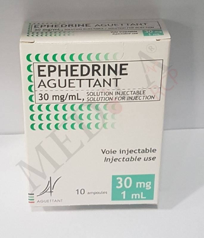 Ephedrine Aguettant 30mg/ml