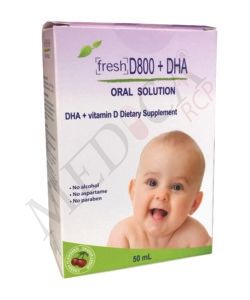 Fresh D 800+ DHA Oral Solution