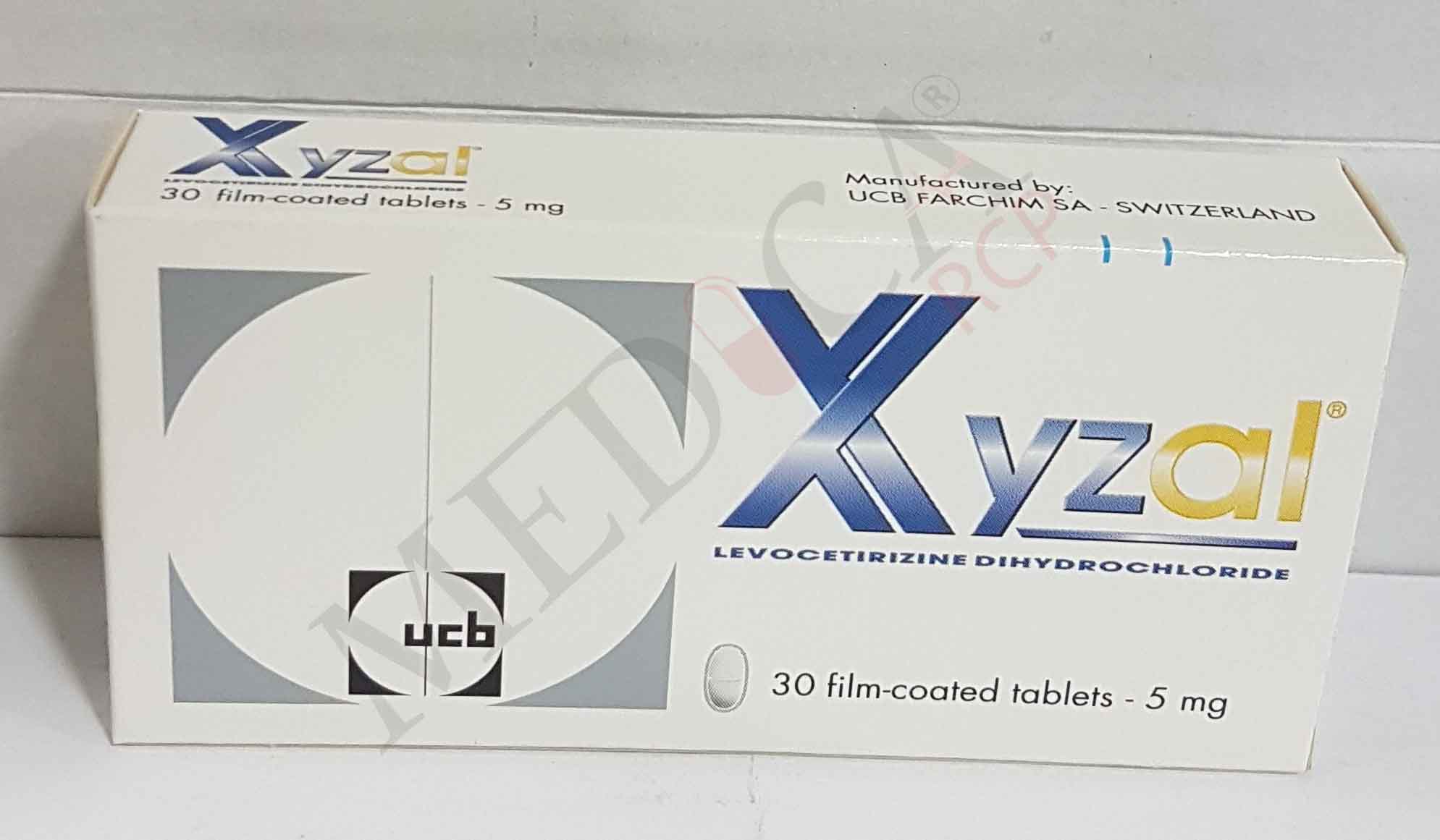 Medica RCP Xyzal Tablets* Indications Side Effects Composition Medica RCP Xyzal Tablets* Indications Side Effects Composition