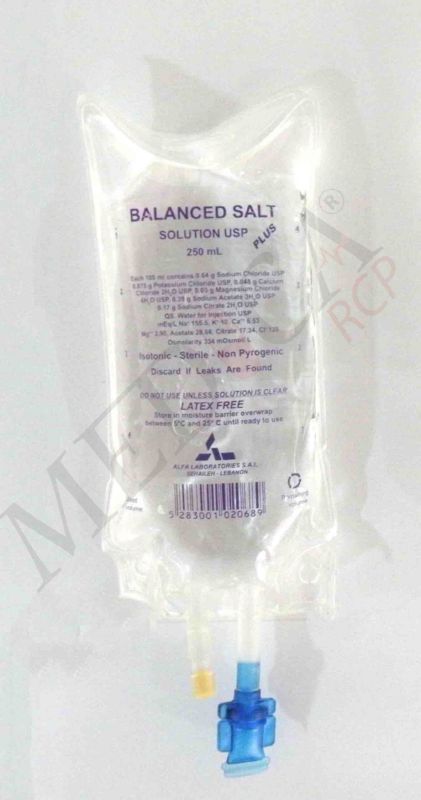 Balanced Salt Solution Plus 250ml USP Alfa°