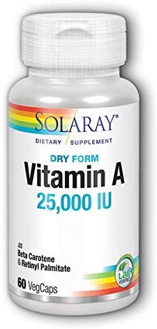 Solaray Vitamin A Dry Emulsified