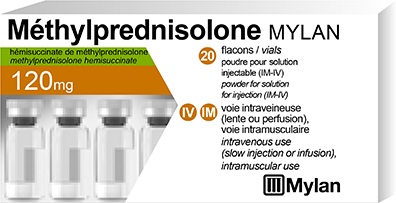 MethylPrednisolone Mylan 120mg*