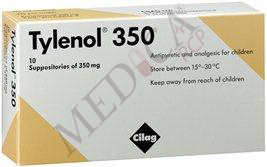 Tylenol Suppositoires 350mg