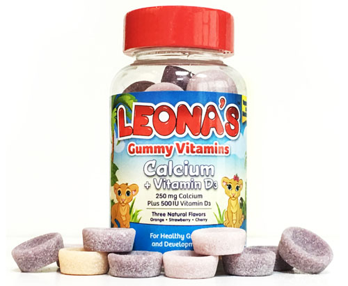 Leona's Calcium + D3 Gummy