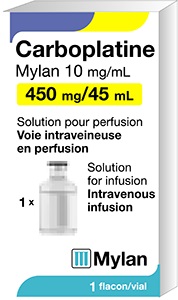 Carboplatine Mylan 450mg