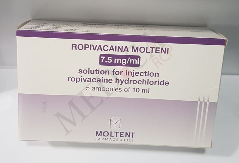 Medica Rcp Ropivacaina Molteni 75mg 10ml Indications Side Effects Composition Route All Price Alternative Products