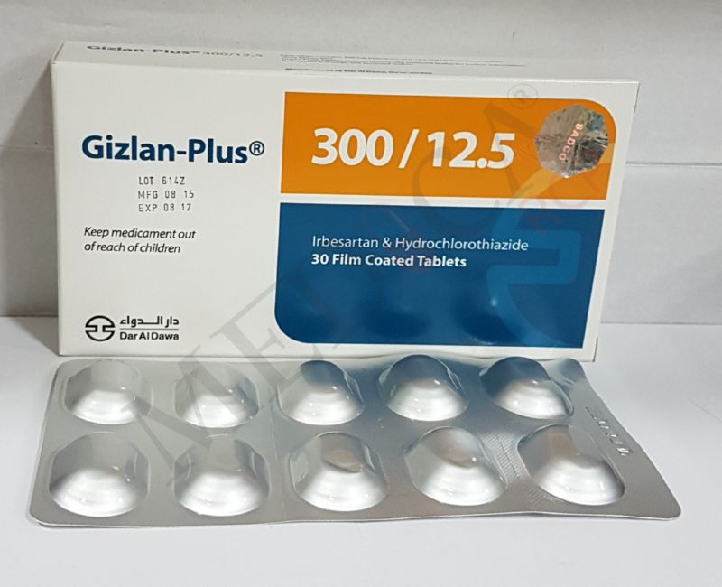 Medica Rcp Gizlan Plus 300mg 12 5mg Indications Side Effects Composition Route All Price Alternative Products