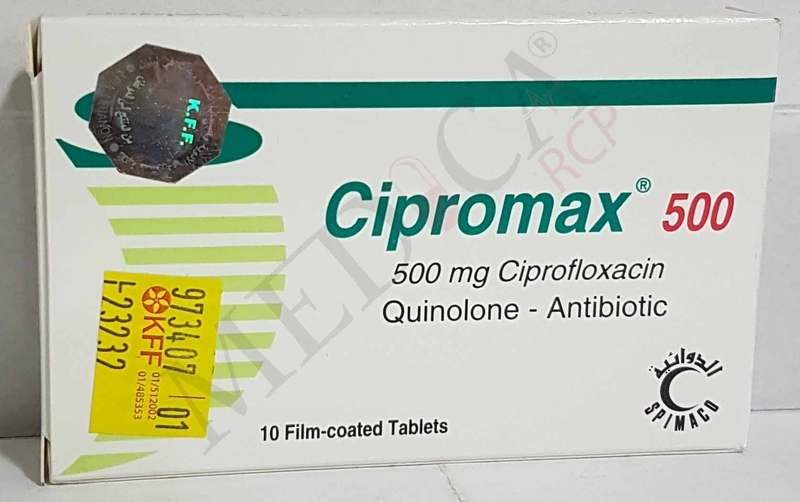 Ciprofloxacin ecopharm 500mg