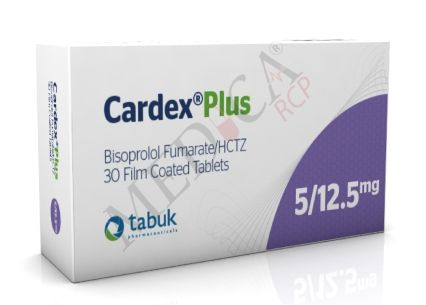 Cardex Plus 5mg/12.5mg*