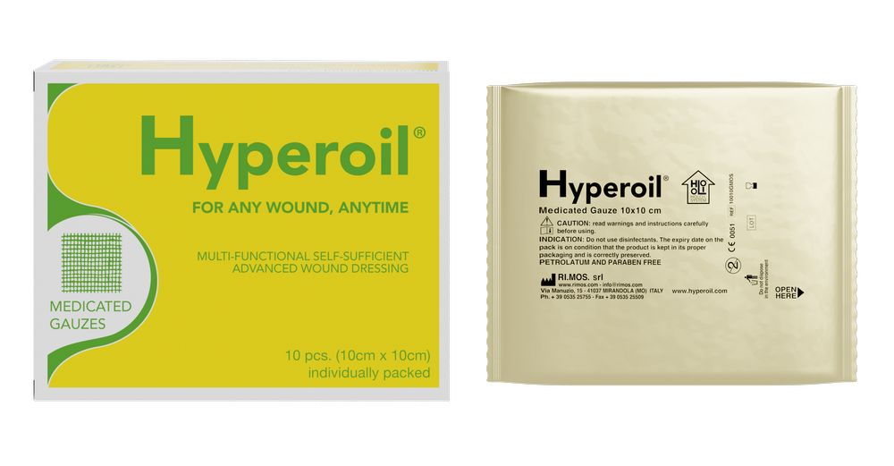 Hyperoil Medicated Gauzes