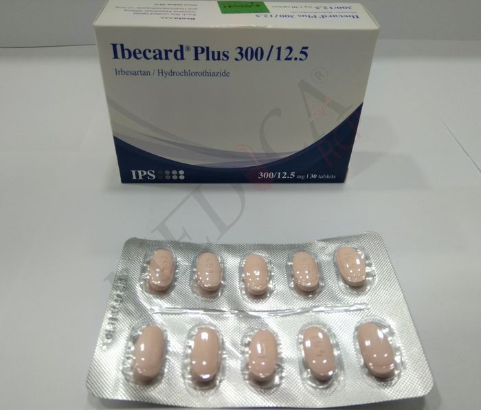 Medica Rcp Ibecard Plus 300mg 12 5mg Indications Side Effects Composition Route All Price Alternative Products
