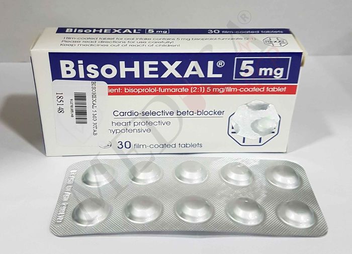 Medica Rcp Bisohexal 5mg Indications Side Effects Composition Route All Price Alternative Products