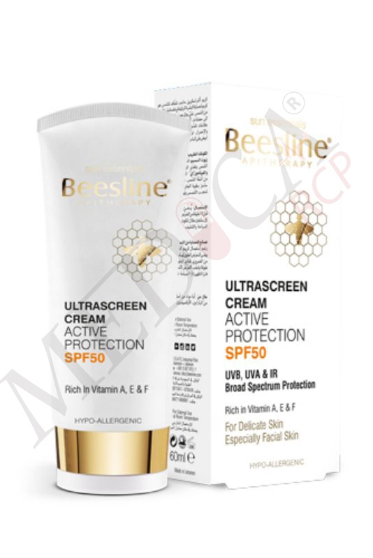 Beesline Ultrascreen Protection Active SPF50