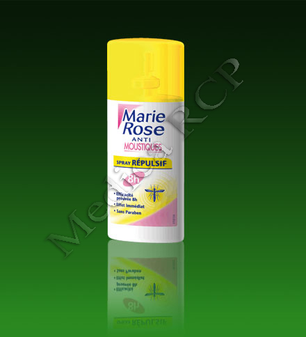 Marie-Rose Spray Repulsif Anti-Moustique 8 hrs