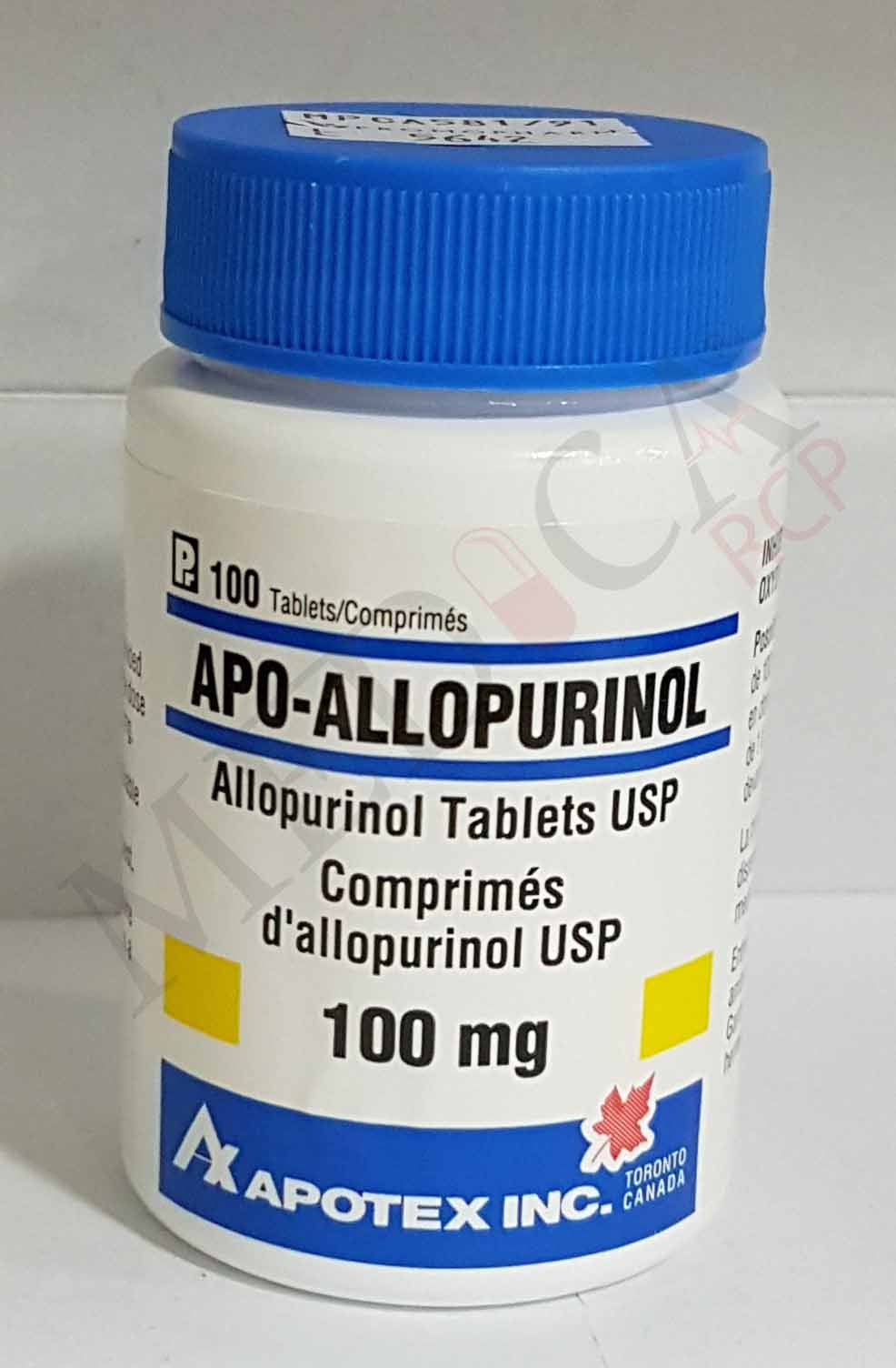 Apo-Allopurinol 100mg