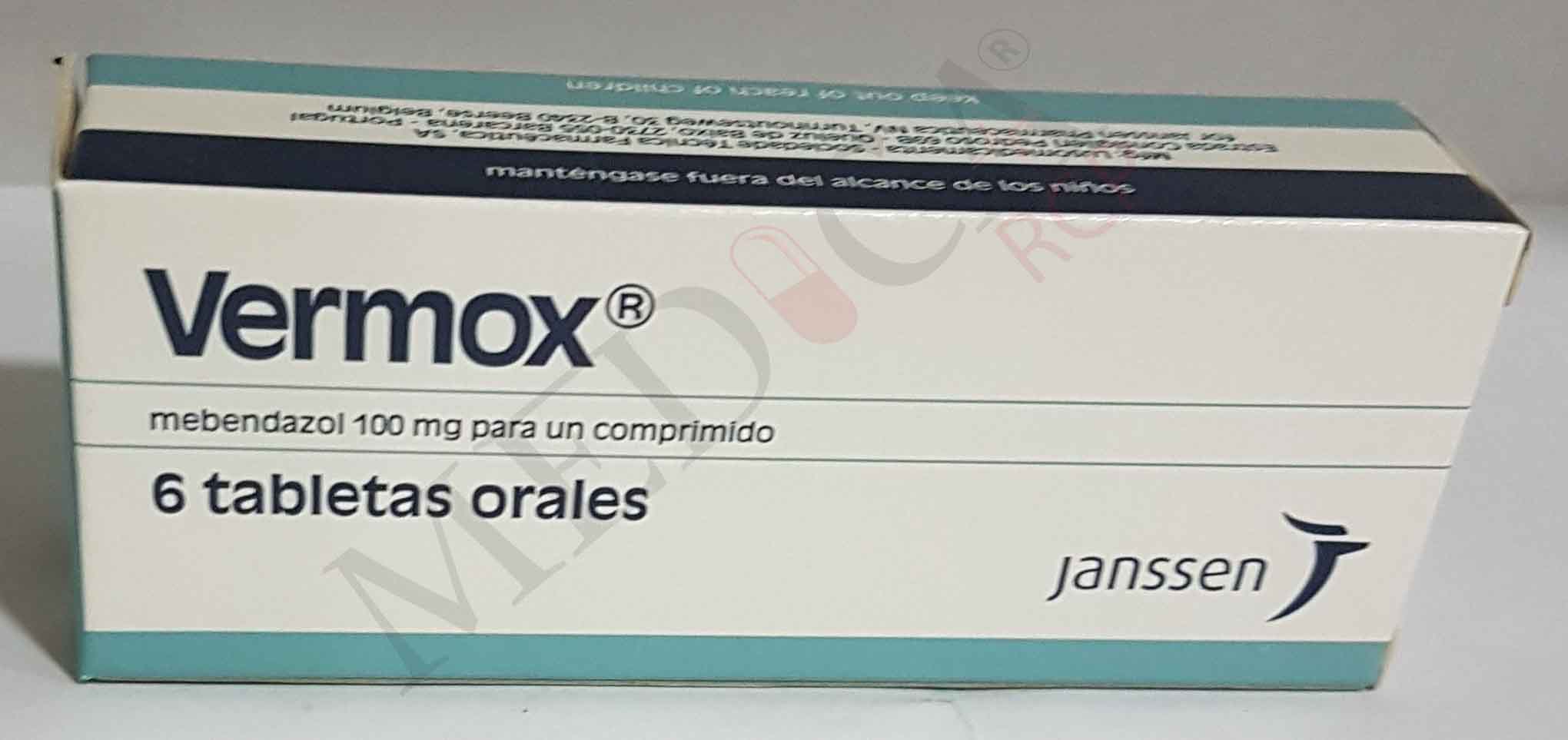Vermox Tablets 100mg