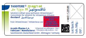 Taxotere 20mg