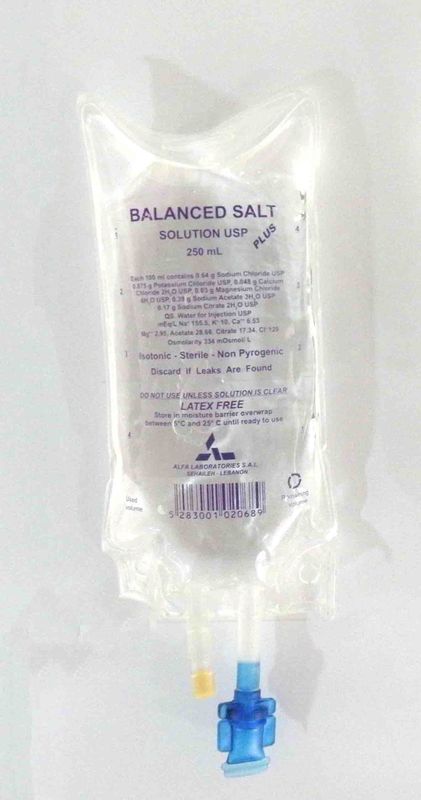 Balanced Salt Solution Plus 250ml USP Alfa°